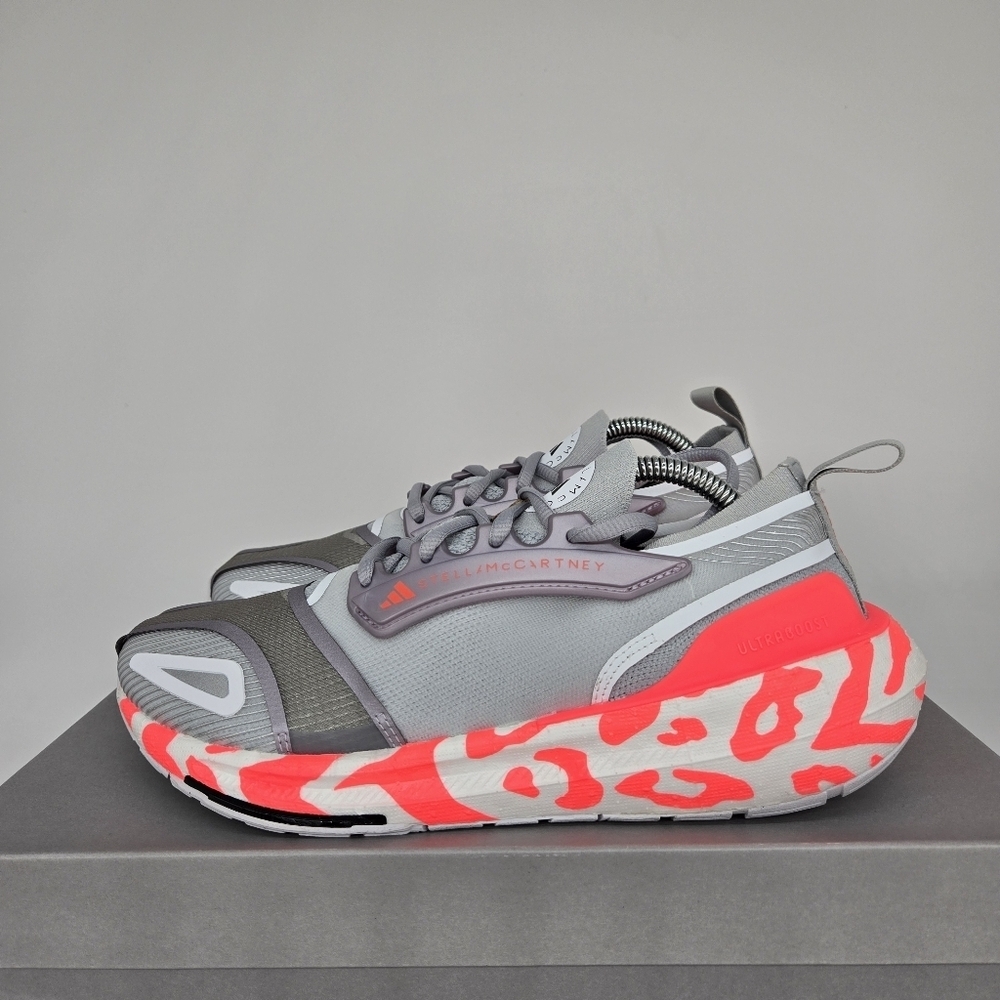 adidas Ultra Boost 23 by Stella Mccartney Clear Onix White Womens Shoe Size 10.5